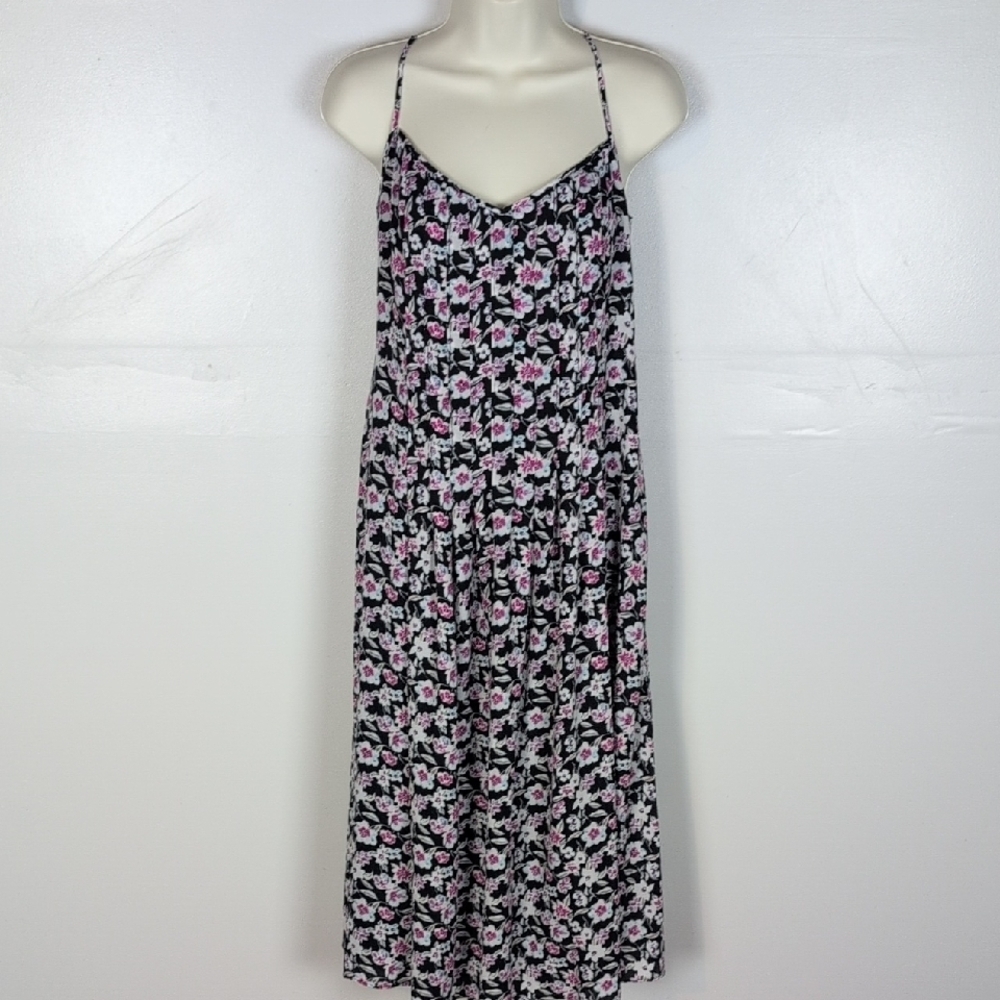 Banana Republic Floral Print Midi Dress